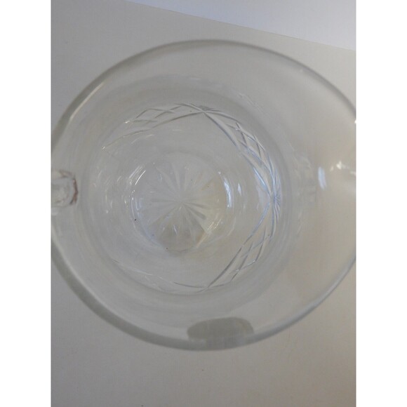 VINTAGE Rogaska Cut Crystal Serving Pitcher 7.5 " H Yugoslavia - Picture 6 of 11